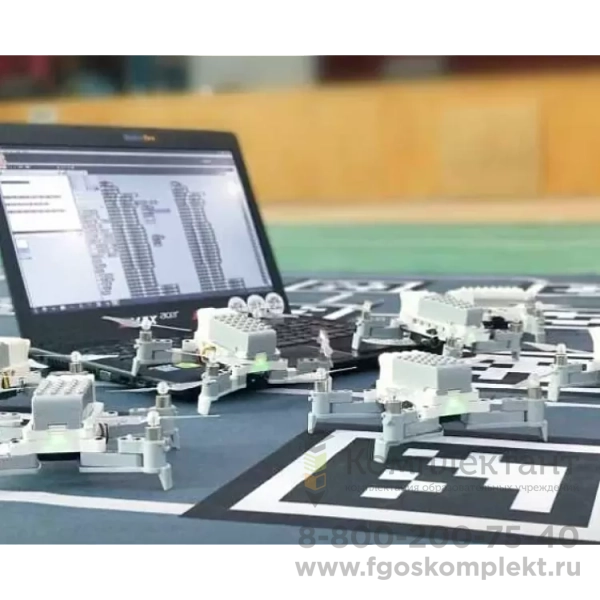 Образовательный комплект рой дронов Пчела. Комплект на класс 4 дрона