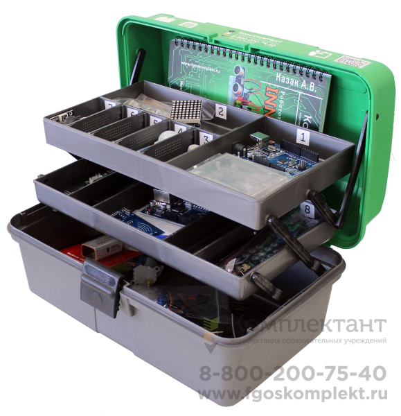 Образовательный набор Arduino Инноватор Макс  (31 готовый урок)