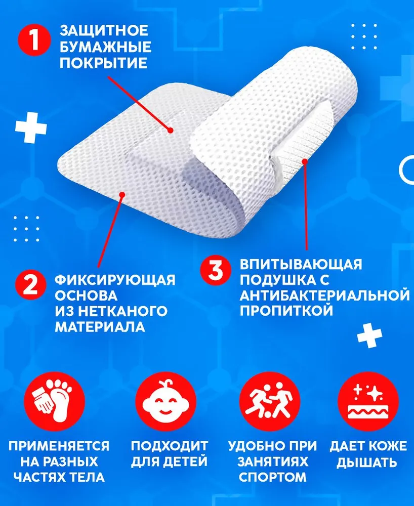 Повязка медицинская малая стерильная