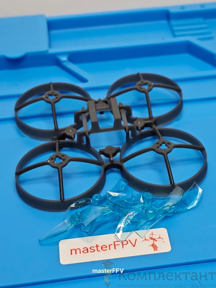 FPV комплект ЗИП для квадрокоптера Mobula (Мобула) 7 HappyModel Moblite (Моблайт) 7 v4 Black (Черный)  рама+канопа+пропеллеры 8 шт. (40 mm, 1610-2, 1,5mm)